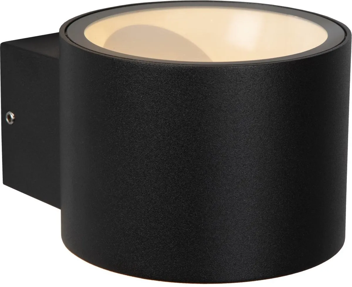 Lucide Oxford Wandlamp 1xG9 - IP54 - Zwart