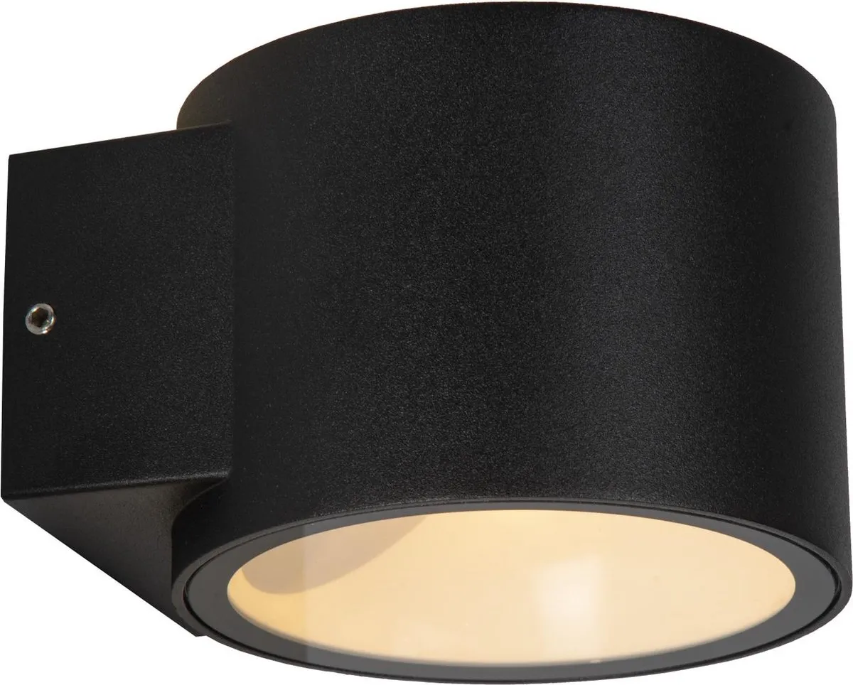 Lucide Oxford Wandlamp 1xG9 - IP54 - Zwart