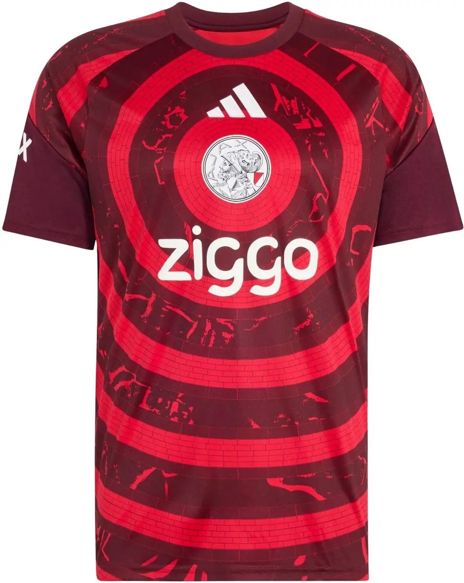 adidas Ajax Pre Match Voetbalshirt 26/27 - Maat L - Rood