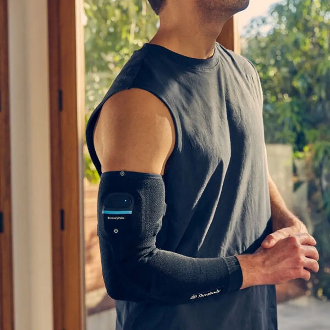 Therabody RecoveryPulse Arm Sleeve XL - Zwart