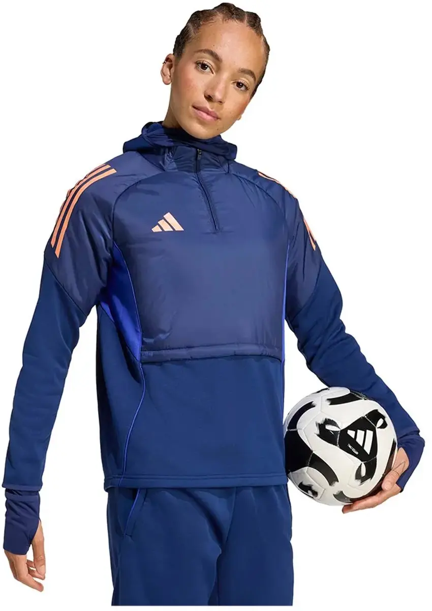 Adidas Tiro 25 Competition Winterized Hoodie - Blauw XL