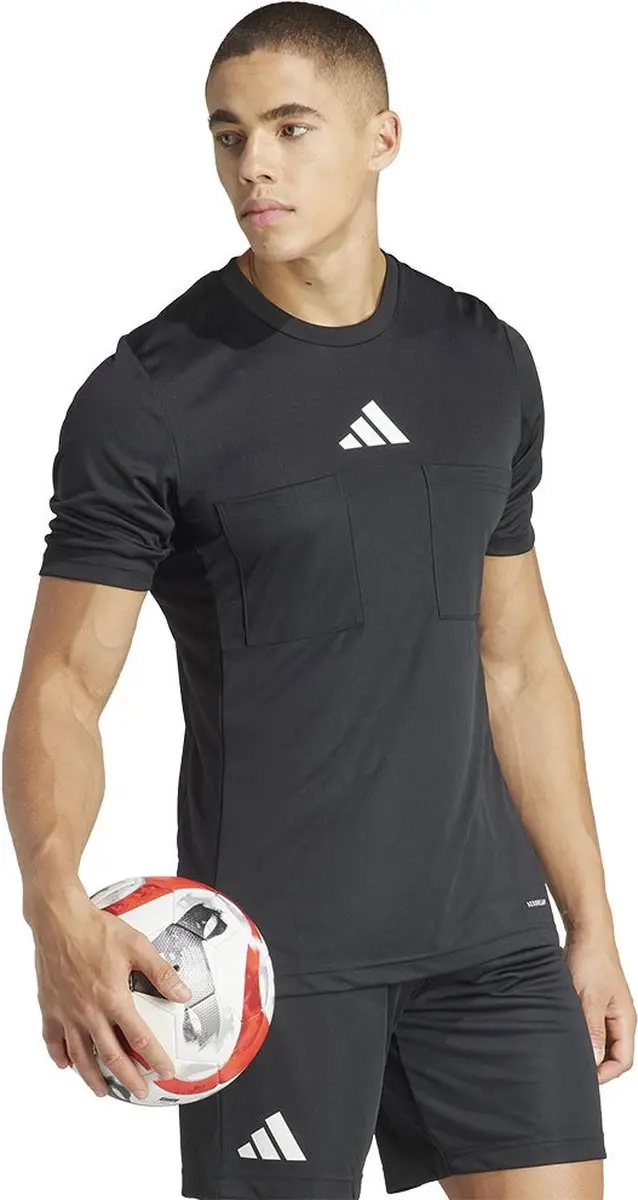 adidas Scheidsrechter 24 Sportshirt - Maat L - Zwart
