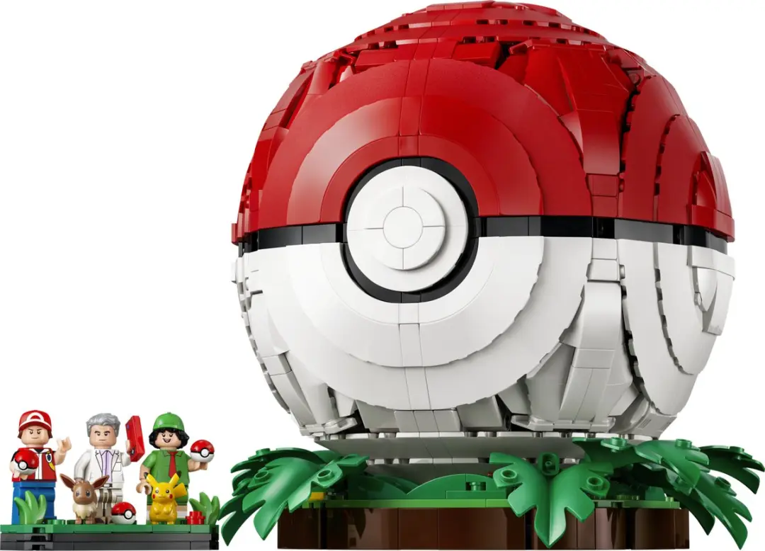 LEGO Pokémon 72154 Pokéball Bouwpakket - 2386 Stukken - 5 Minifiguren - Multicolor