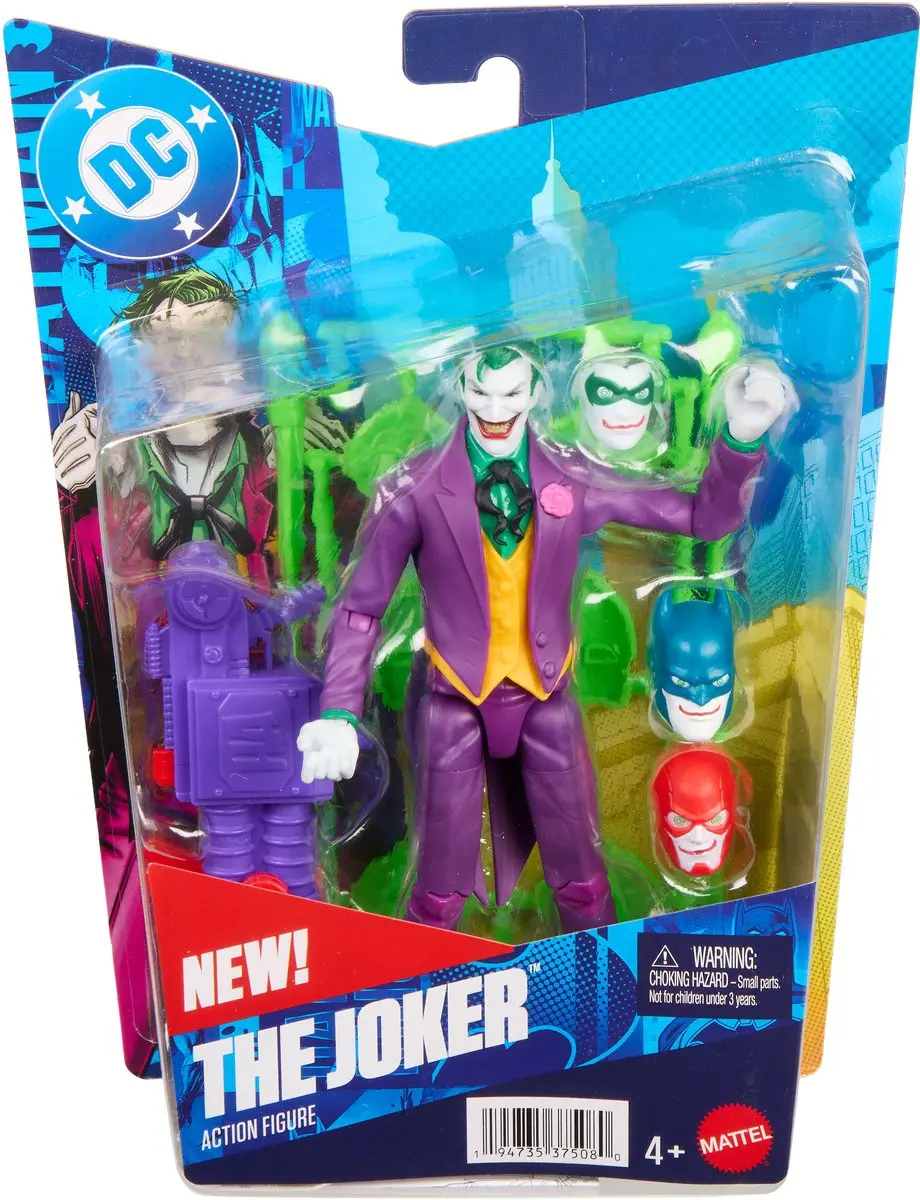 Mattel DC Premier The Joker Actiefiguur 15cm - Multi