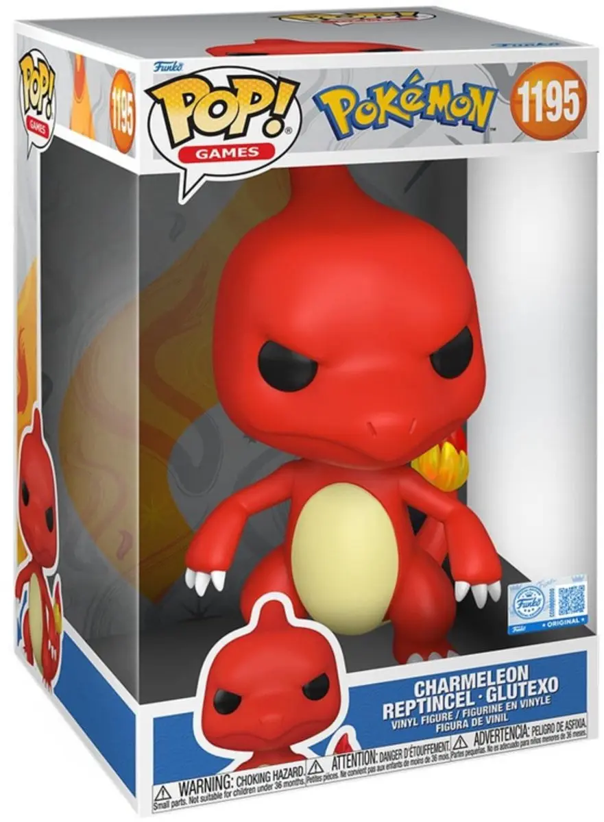 Funko Pokémon Charmeleon Super Sized Jumbo POP! Figuur 25cm - FK93995