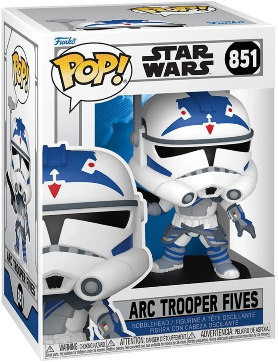 Funko Star Wars Animation POP! Fives ARC2 FK93358 - 9cm - Multicolor