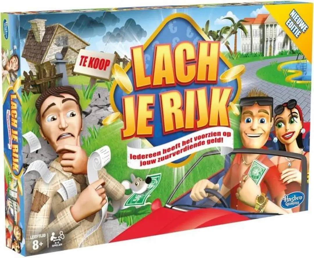 Hasbro Gaming Lach je Rijk! Bordspel