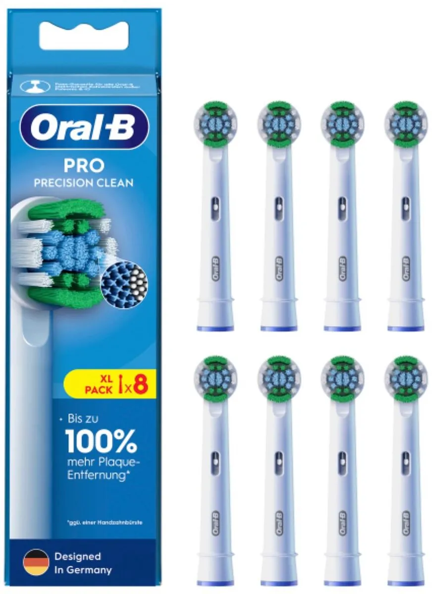 Oral-B Pro Precision Clean Opzetborstels 8 Stuks