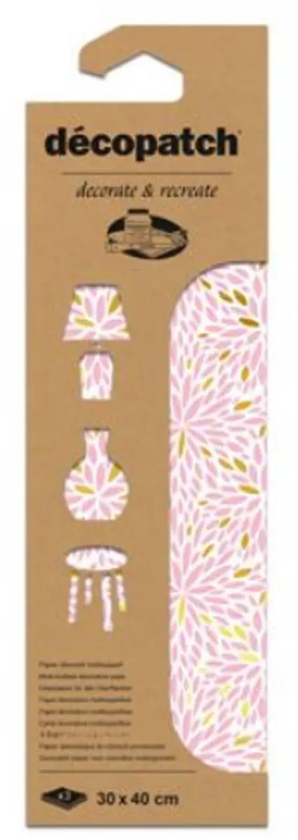 Decopatch Zoete Inval Hotfoil Papier Set