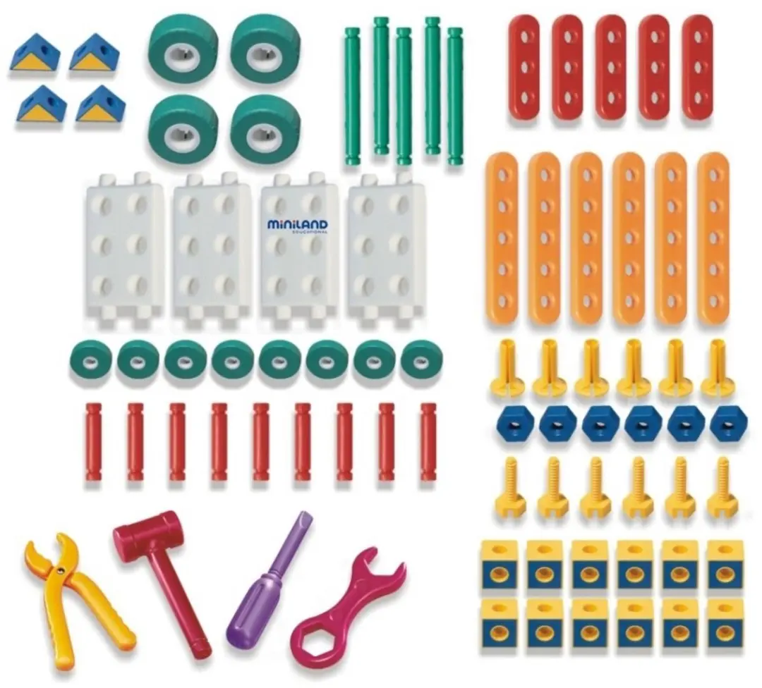 Miniland Junior Engineer Bouwset 7330 - Divers - afbeelding 6 van 6