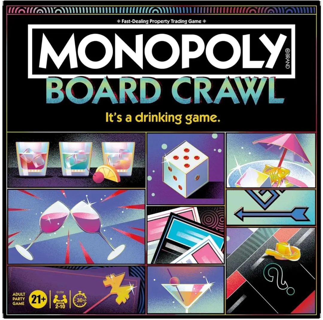 Hasbro Monopoly Board Crawl