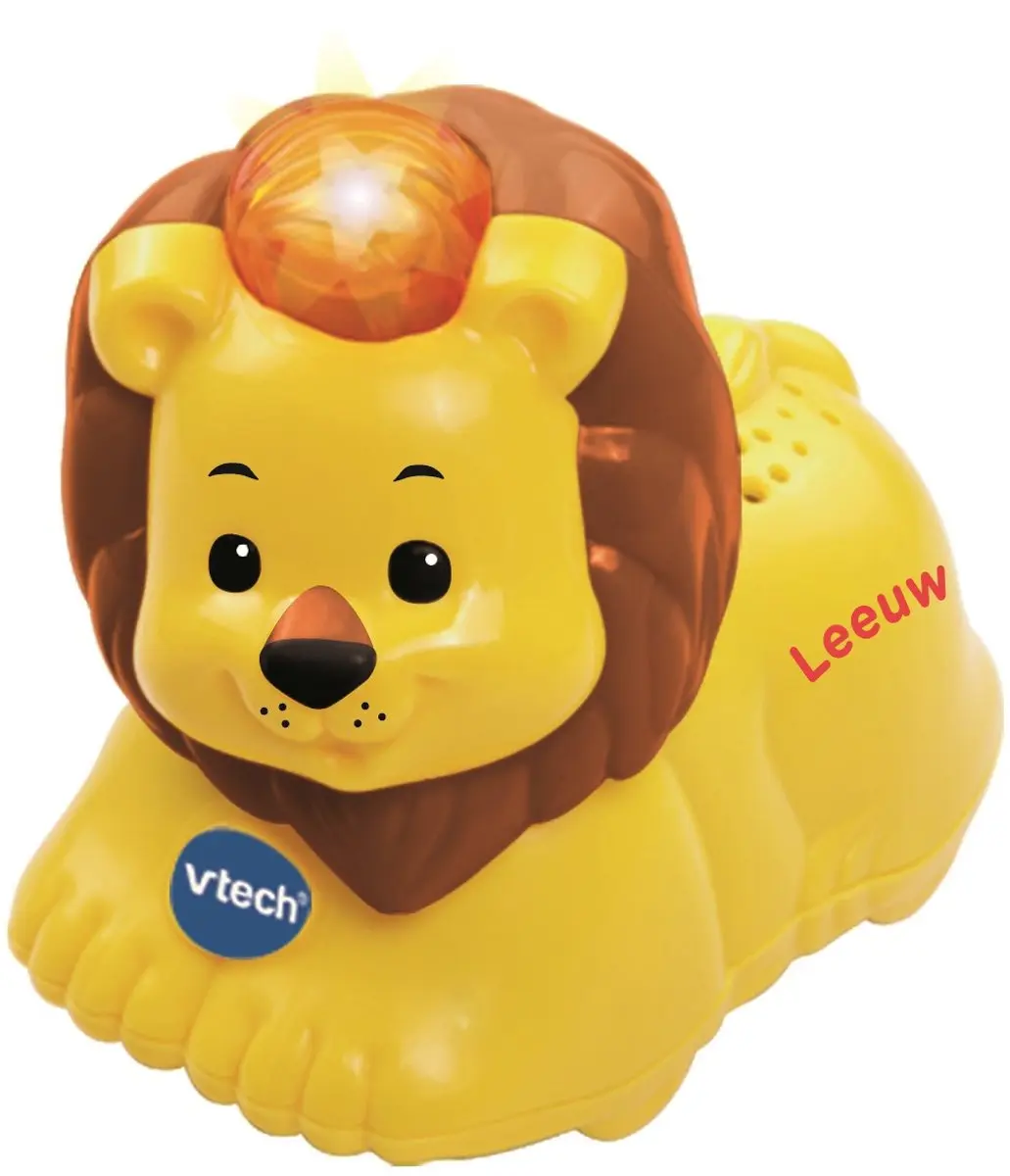 VTech Zoef Zoef Dieren Luc Leeuw - Speelfiguur