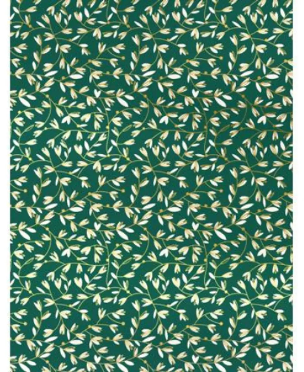 Decopatch Vrijheid Papier Set - 3 Vellen Donkergroen Hotfoil