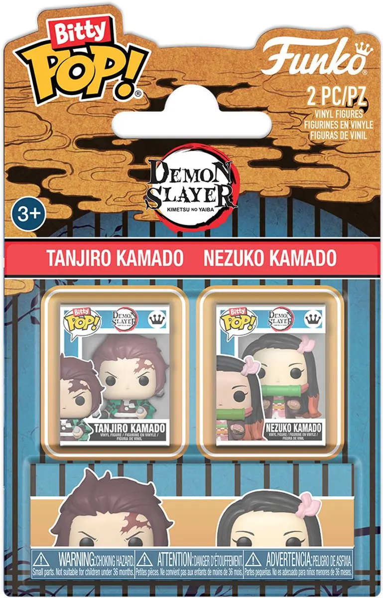 Funko Bitty POP Tanjiro & Nezuko 2pk