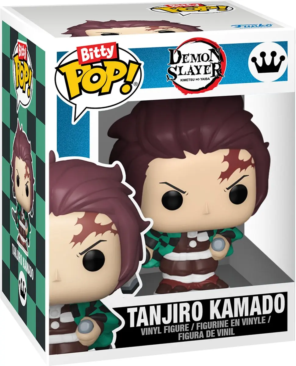 Funko Bitty POP Tanjiro & Nezuko 2pk - afbeelding 6 van 6