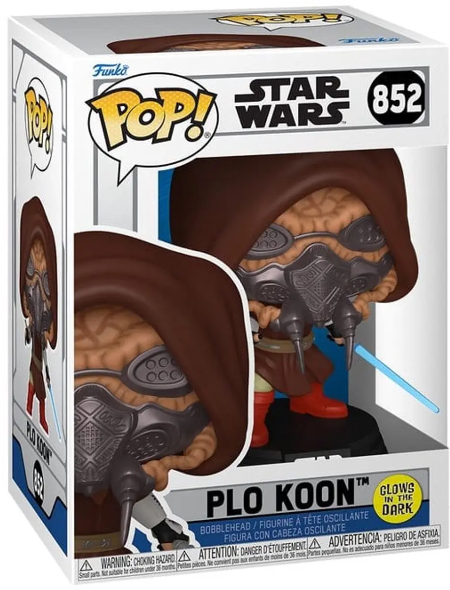 Funko Star Wars Animation POP! Plo Koon FK93359 - 9cm - Multicolor