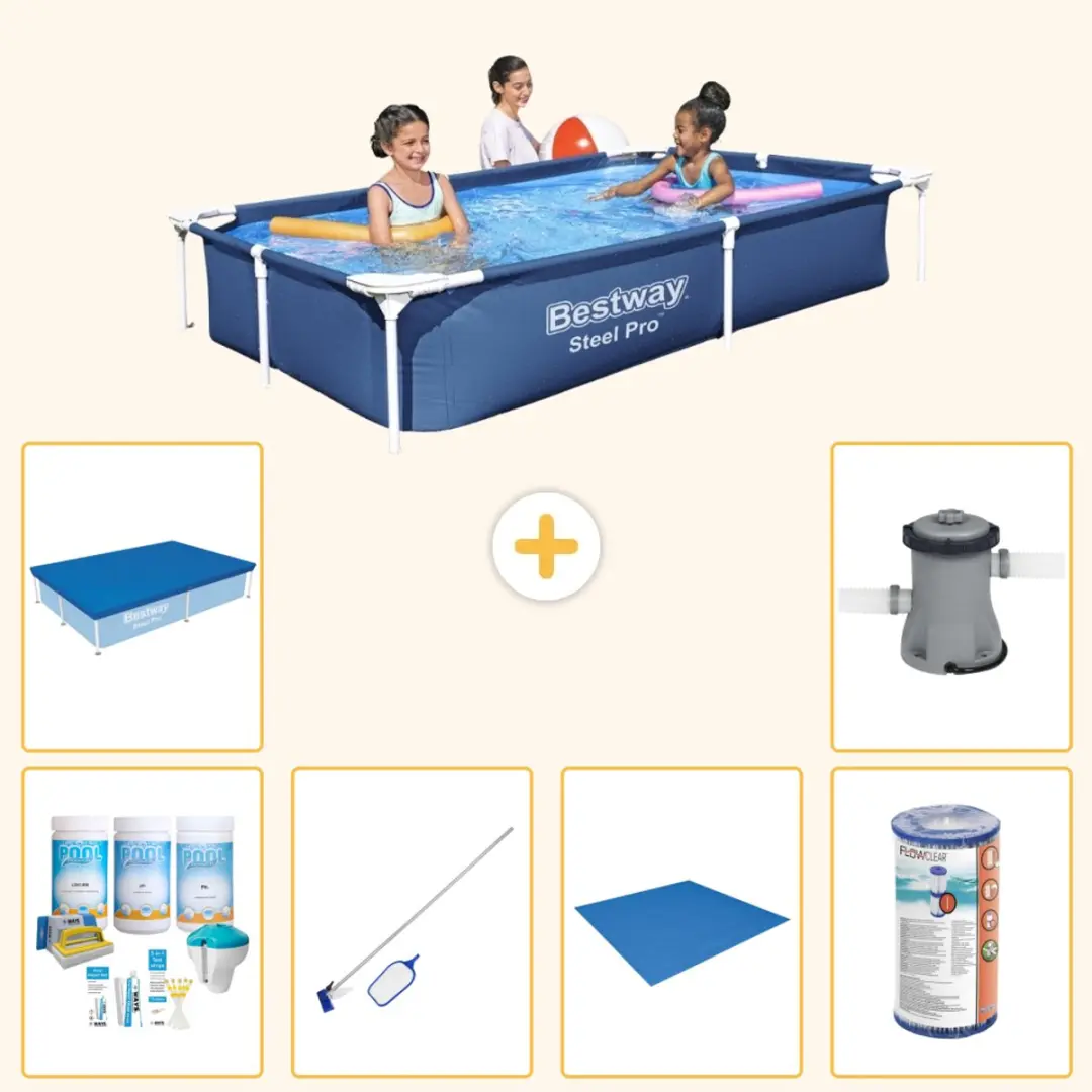 Bestway Steel Pro Zwembad 221x150cm