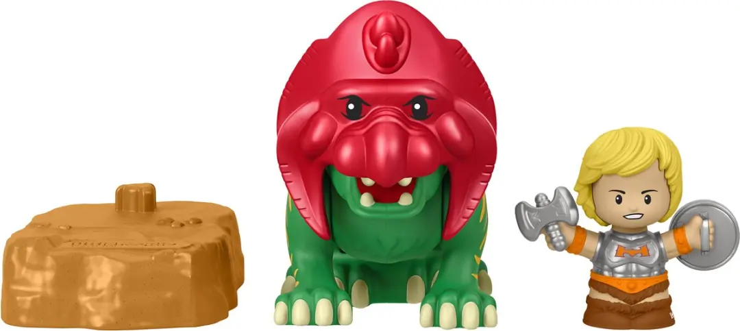 Mattel Masters of the Universe He-Man & Battle Cat Mini-Figuren - MATTJKR70 - Multicolor