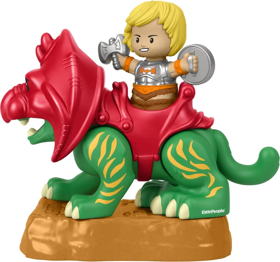 Mattel Masters of the Universe He-Man & Battle Cat Mini-Figuren