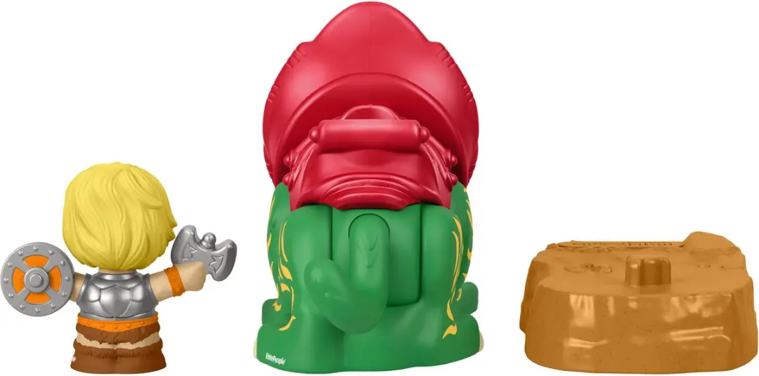 Mattel Masters of the Universe He-Man & Battle Cat Mini-Figuren - MATTJKR70 - Multicolor