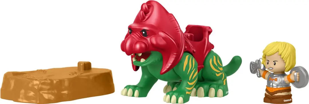 Mattel Masters of the Universe He-Man & Battle Cat Mini-Figuren - MATTJKR70 - Multicolor