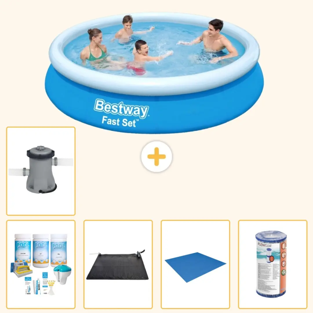 Bestway Fast Set Rond Zwembad 366x76cm