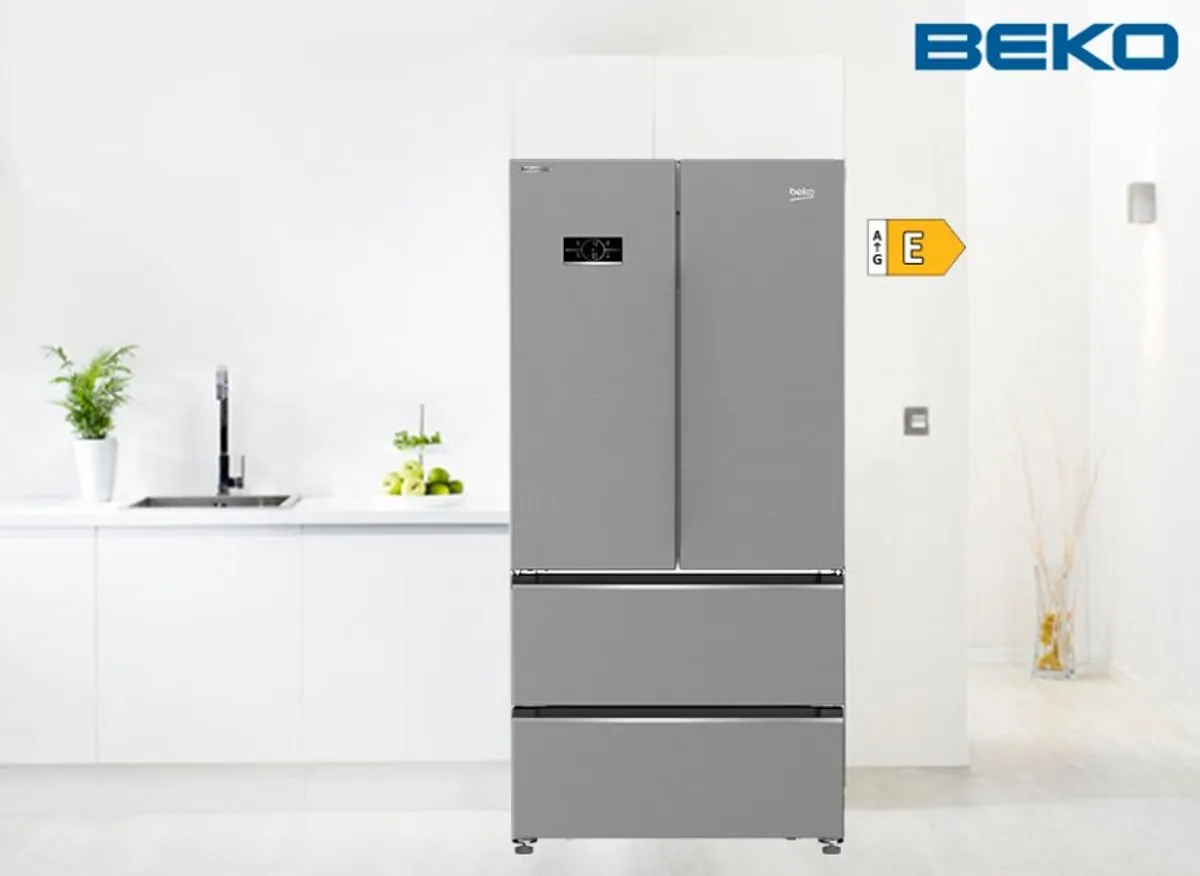 Beko B3RGNE544ZXP French Door Koelkast 513L - Roestvrijstaal - afbeelding 3 van 6