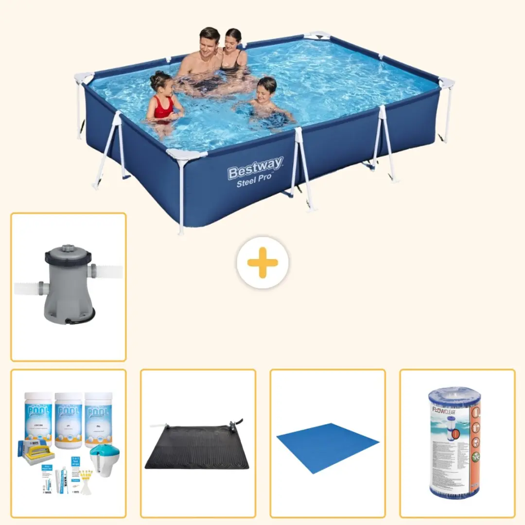 Bestway Steel Pro Zwembad 300x201x66cm