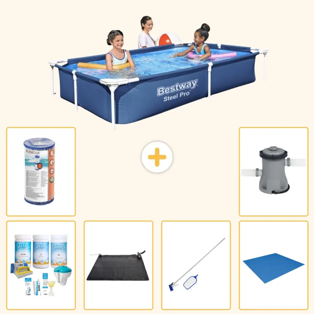 Bestway Steel Pro Zwembad 221x150cm