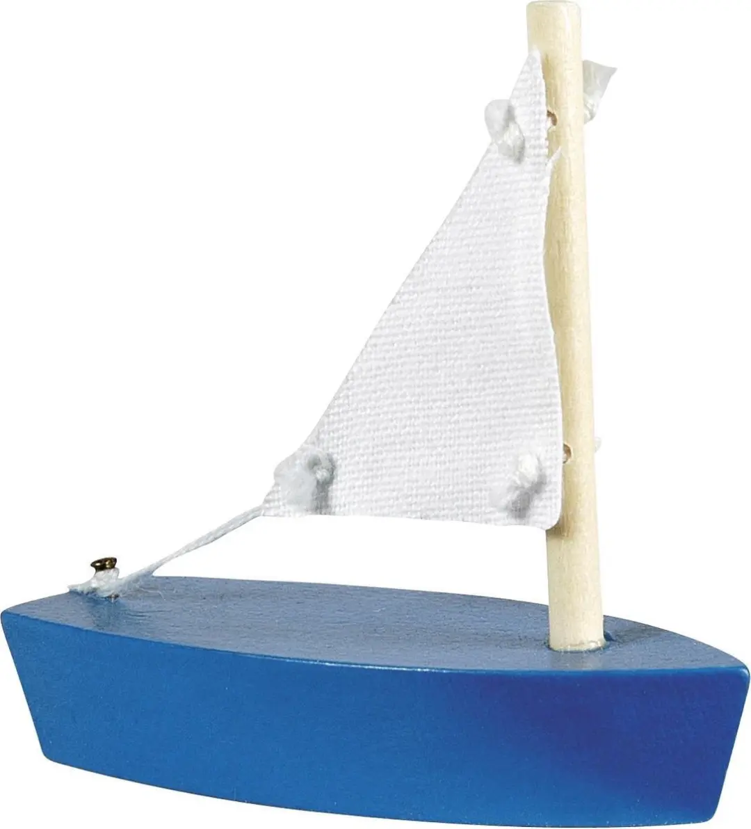 Goki Houten Bootjes - 12 Stuks Verschillende kleuren