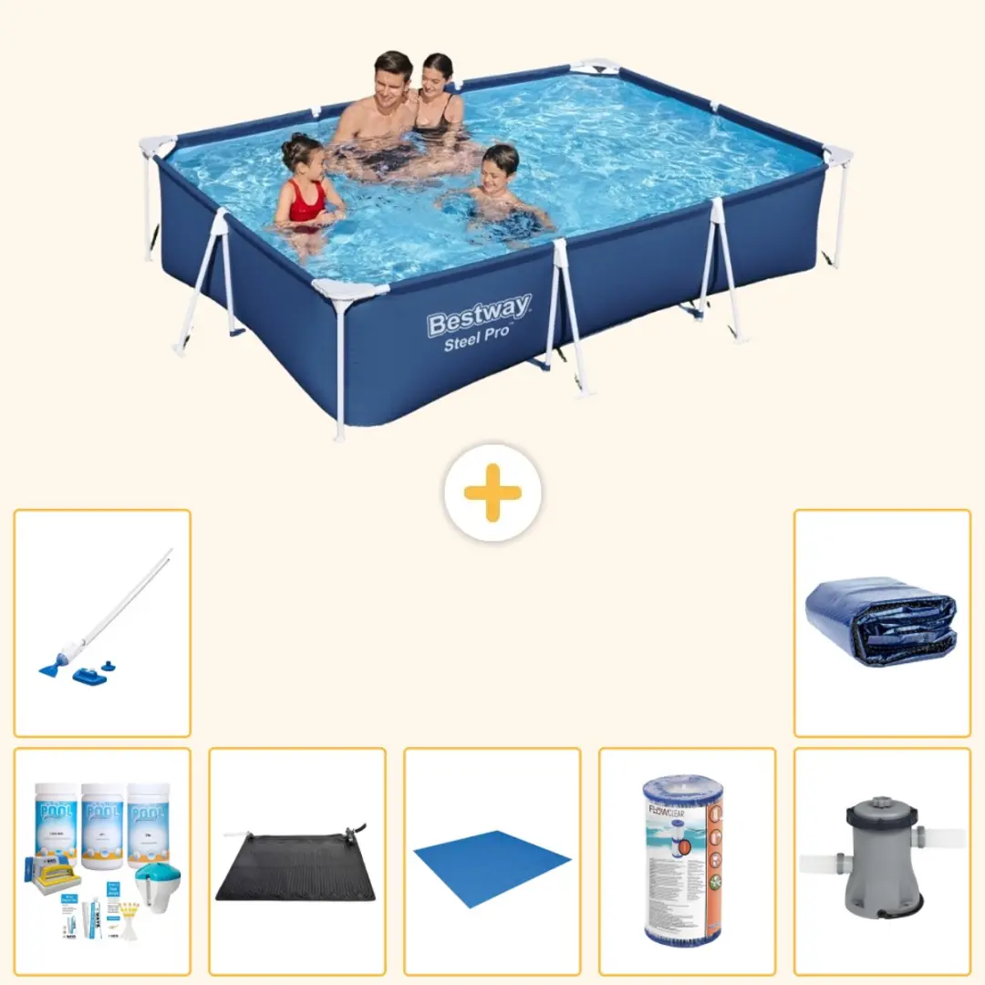 Bestway Steel Pro Zwembad 300x201x66cm