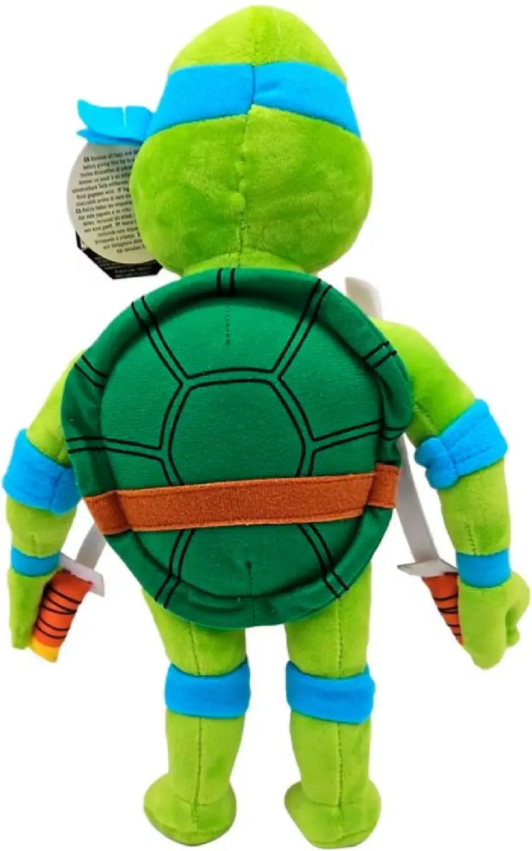 Nickelodeon Teenage Mutant Ninja Turtles Leonardo Pluche 26cm - Groen
