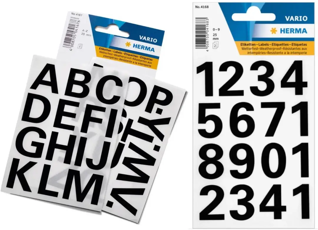 Herma Stickerletters & Cijfers 25mm