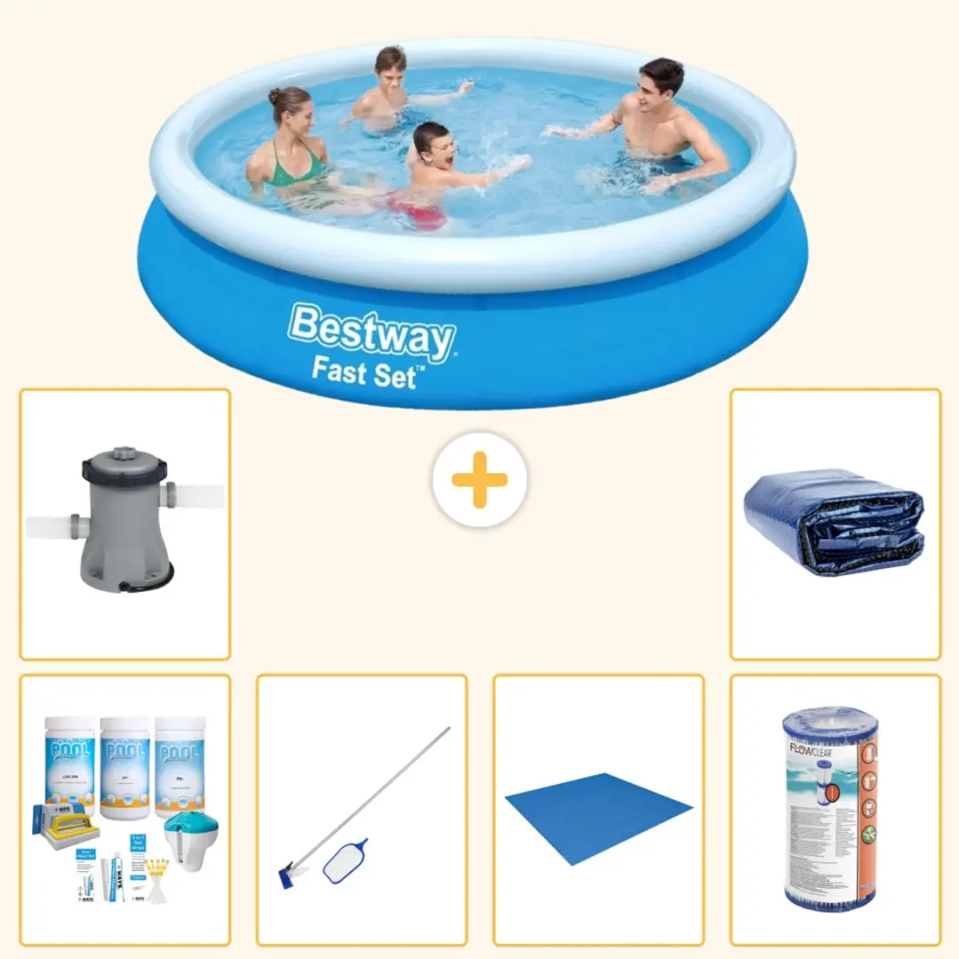 Bestway Fast Set Zwembad 366x76cm