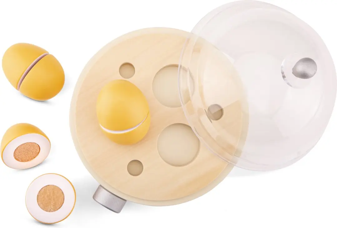 New Classic Toys Houten Eierenkoker - 3 Eieren