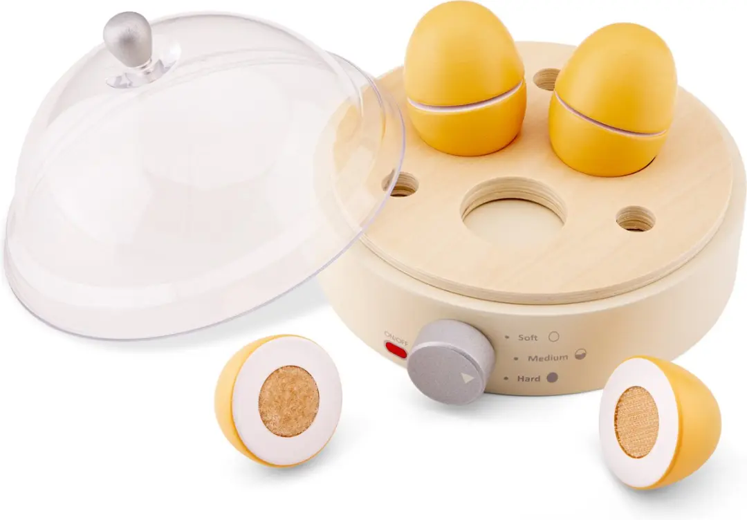New Classic Toys Houten Eierenkoker - 3 Eieren