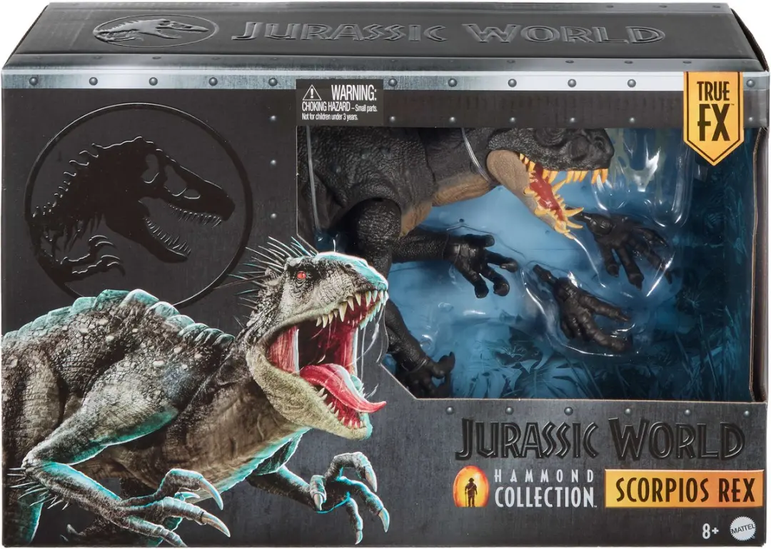 Mattel Jurassic World Hammond Collection Scorpios Rex 43cm - Action Figuur - MATTJKG97