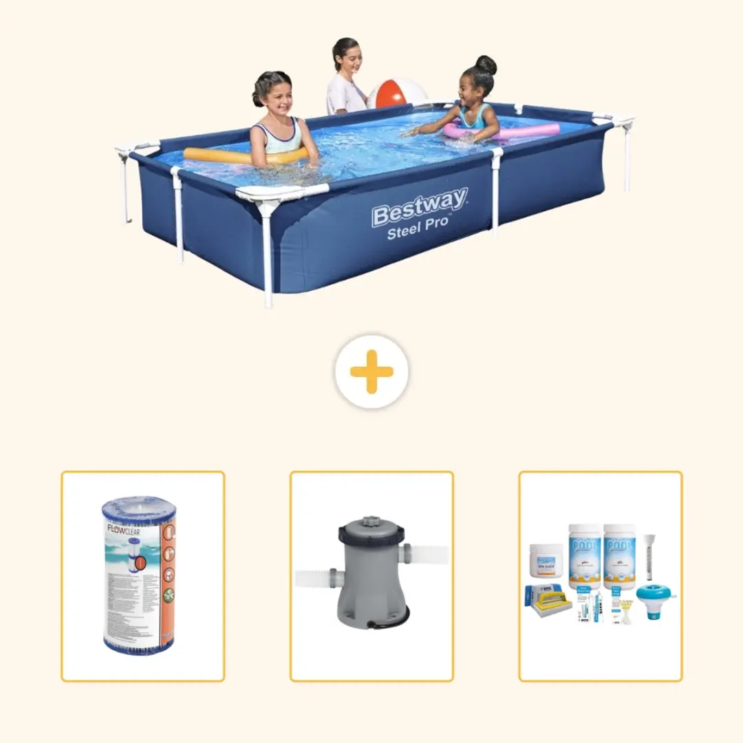 Bestway Steel Pro Zwembad 221x150cm