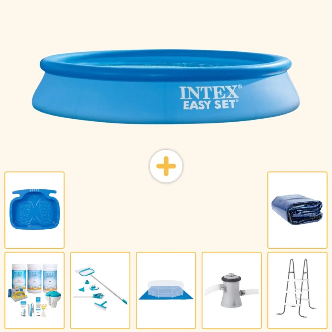 Intex Easy Set Zwembad 305x61cm Blauw