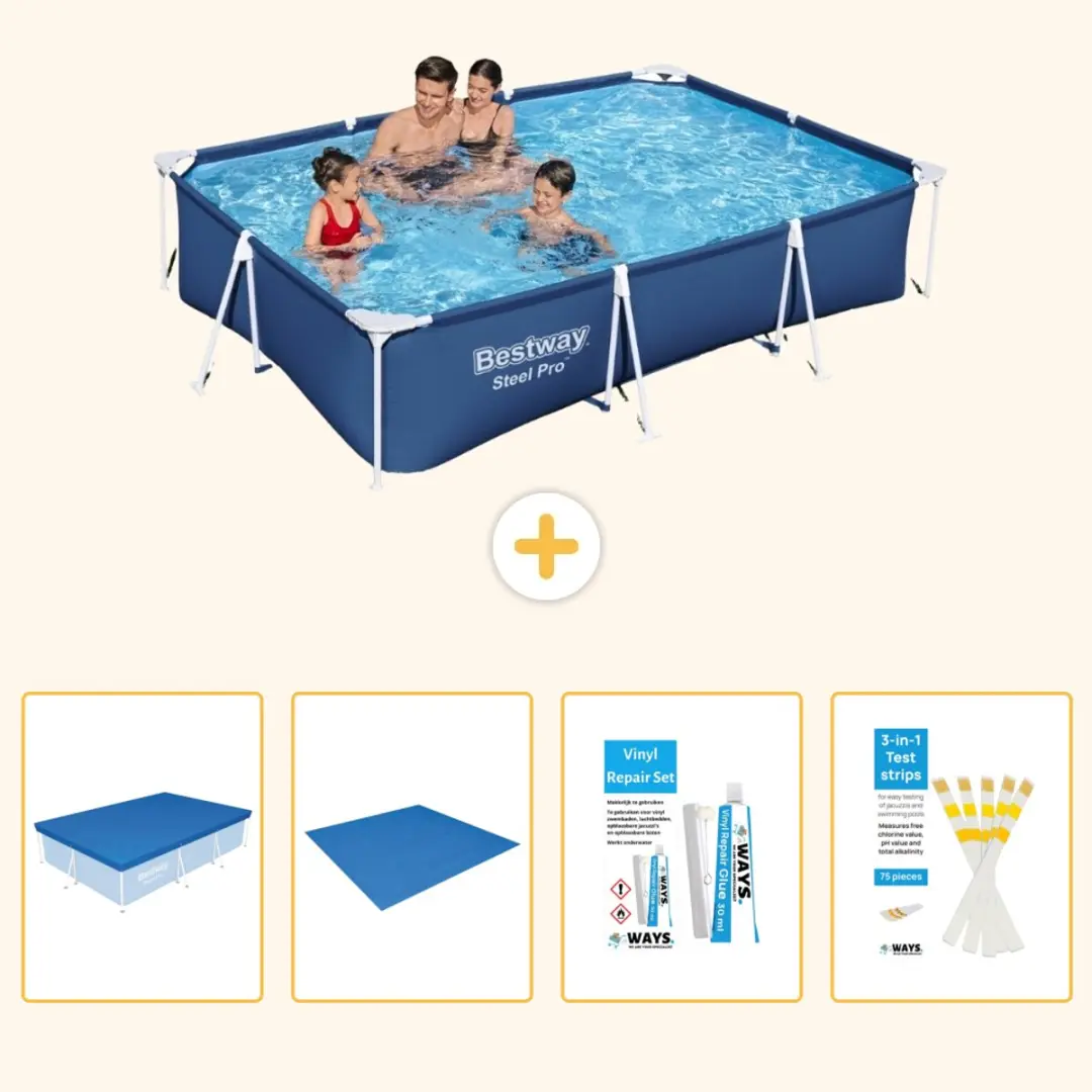 Bestway Steel Pro Zwembad 300x201cm