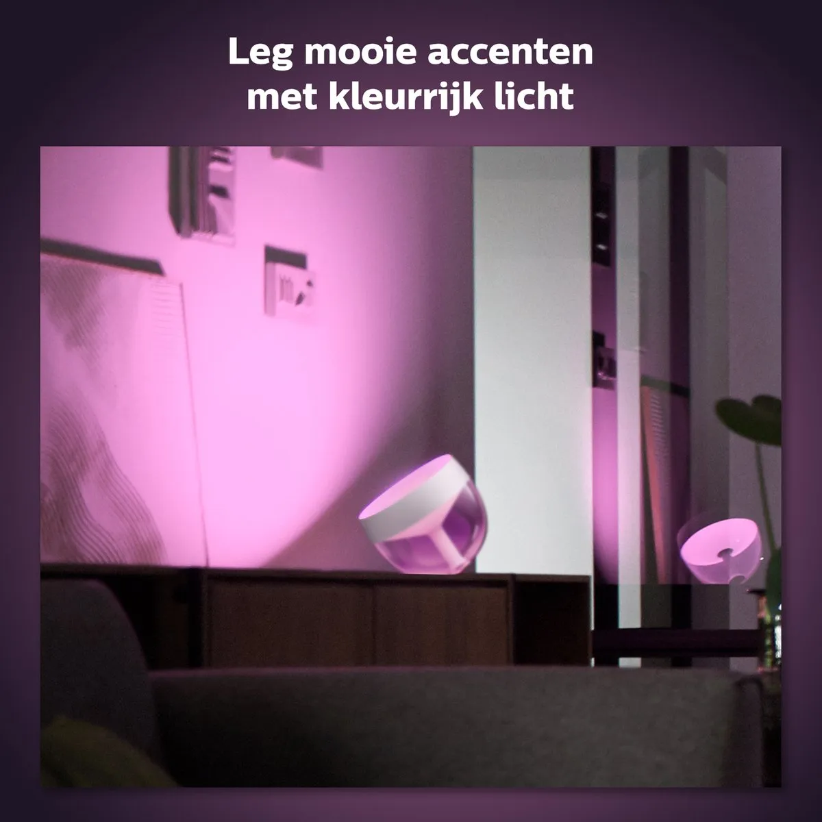 Philips Hue Iris Tafellamp - RGBW Wit