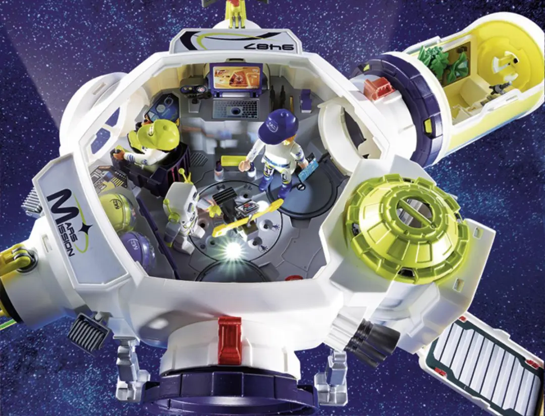 Playmobil Space Ruimtestation Mars 9487 - Multicolor
