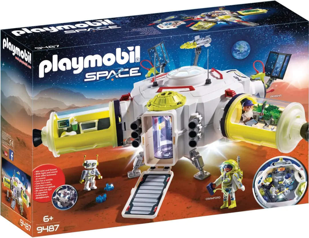 Playmobil Space Ruimtestation Mars 9487