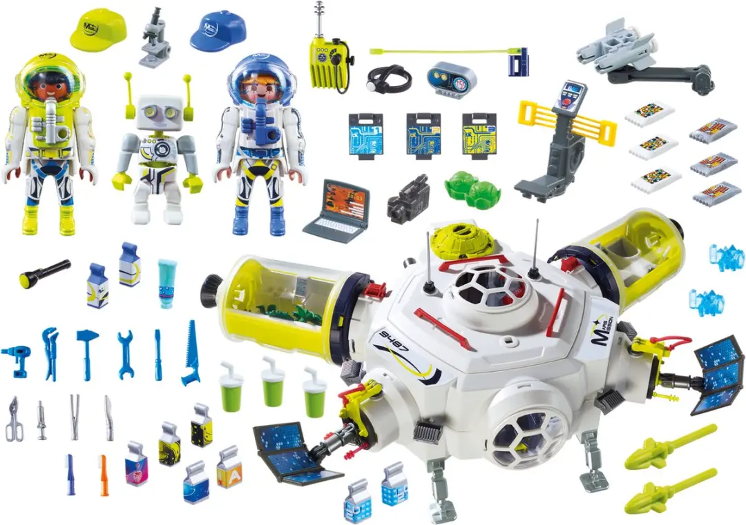 Playmobil Space Ruimtestation Mars 9487 - Multicolor - afbeelding 6 van 6