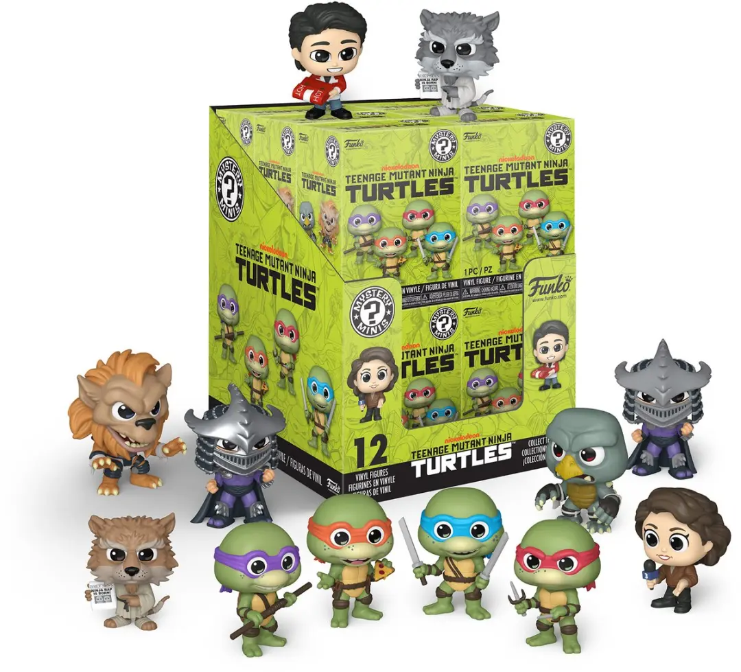 Funko TMNT Pop! 12 Stuks (PDQ)