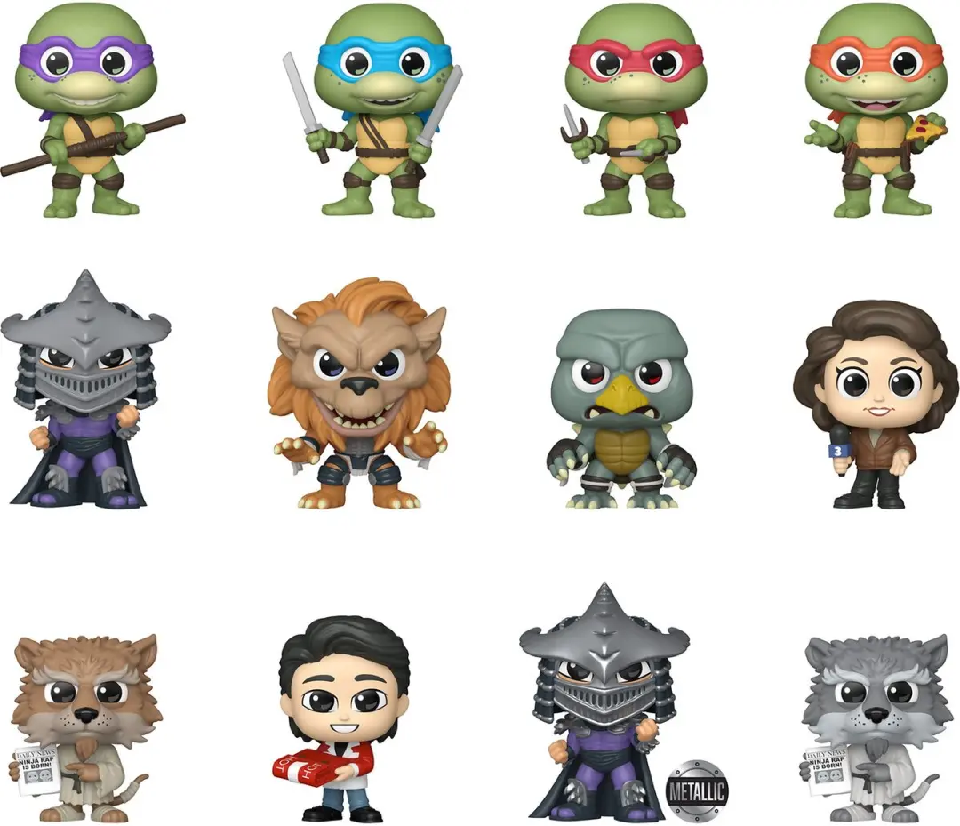Funko TMNT Pop! 12 Stuks (PDQ) - Multicolor