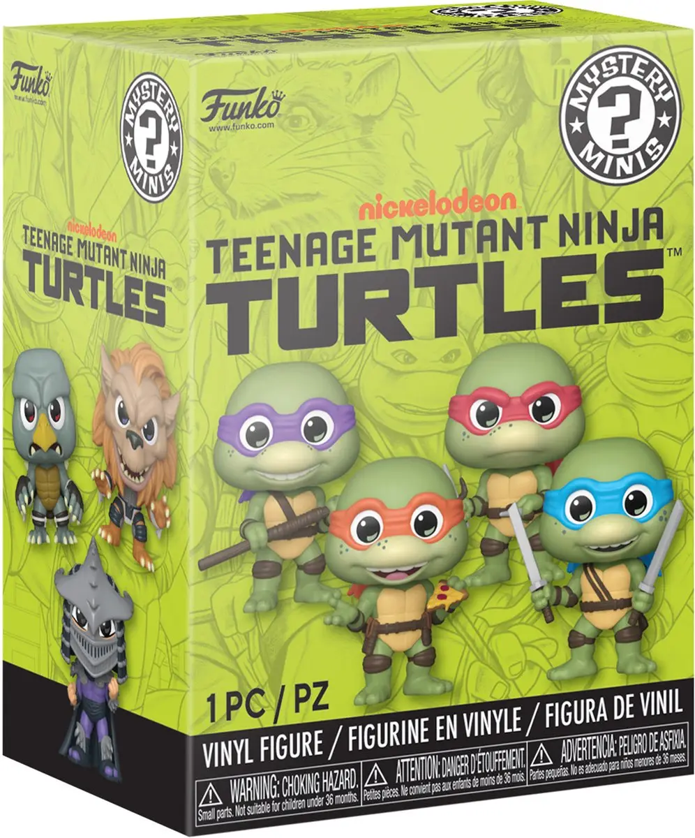 Funko TMNT Pop! 12 Stuks (PDQ) - Multicolor