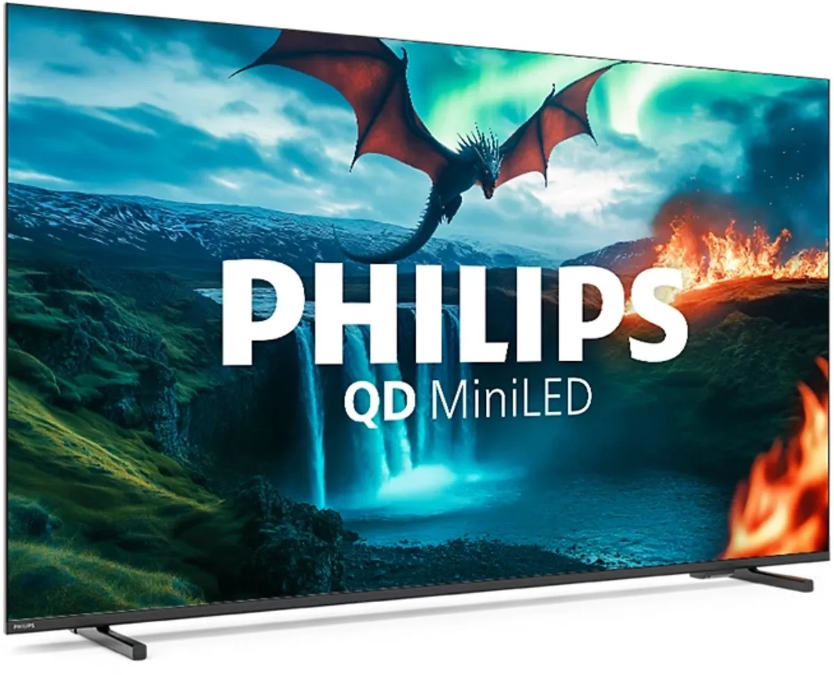 Philips 55MLED820/12 55 inch QD-MiniLED TV - Zwart