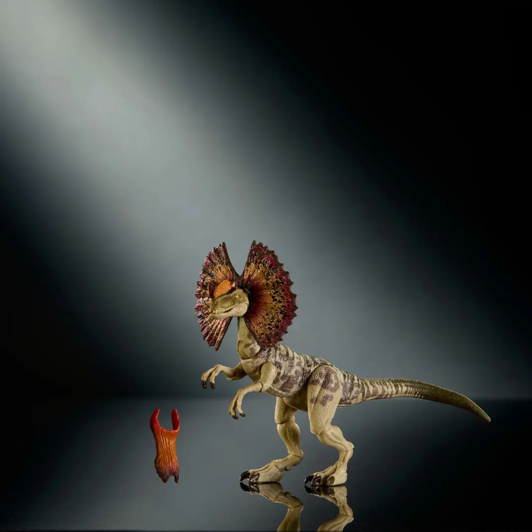 Mattel Jurassic World Rebirth Hammond Collection Dilophosaurus - MATTJKM93 - Multi