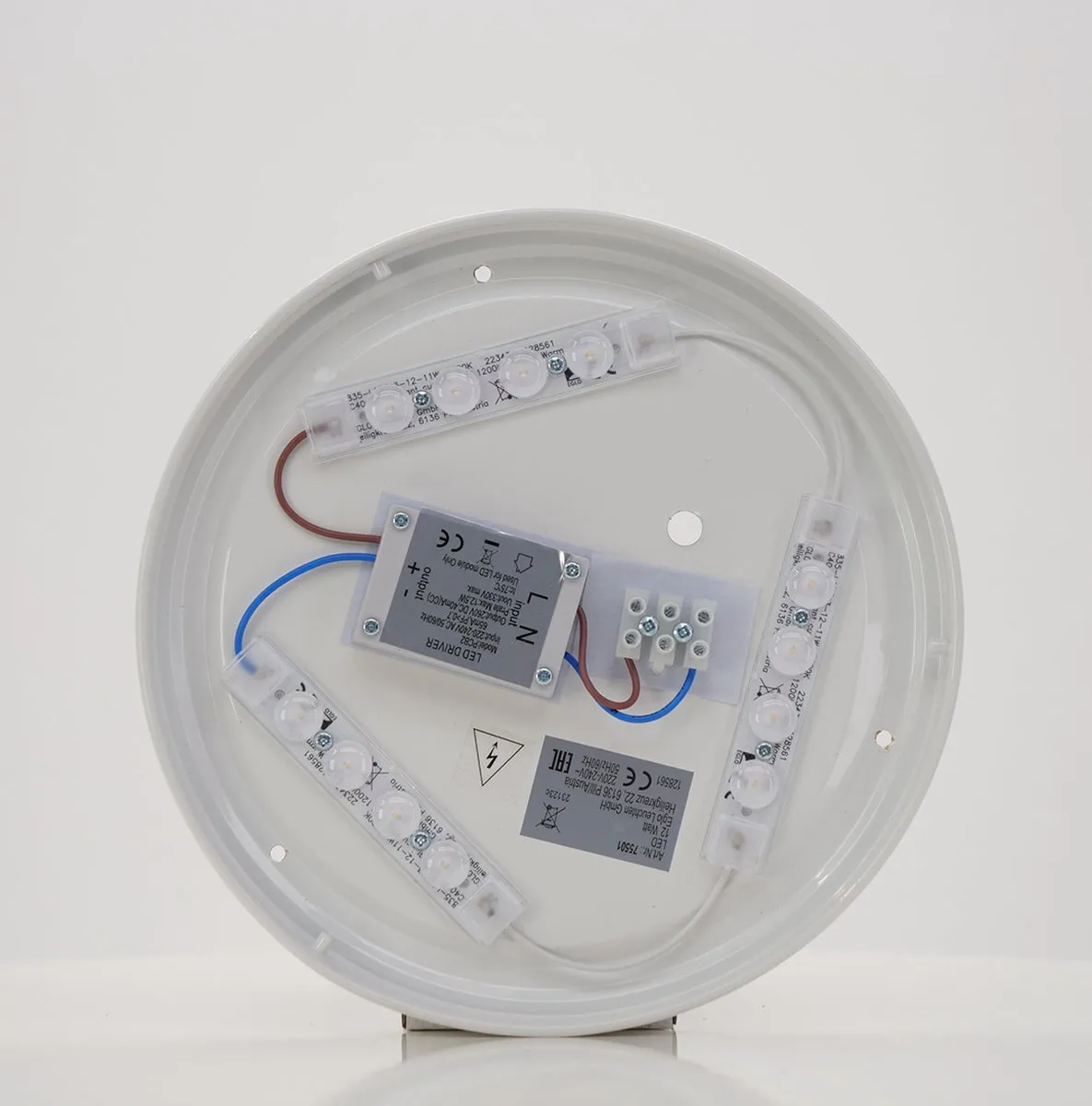 Eglo Pogliola-E Plafondlamp LED - Ø26cm - Wit